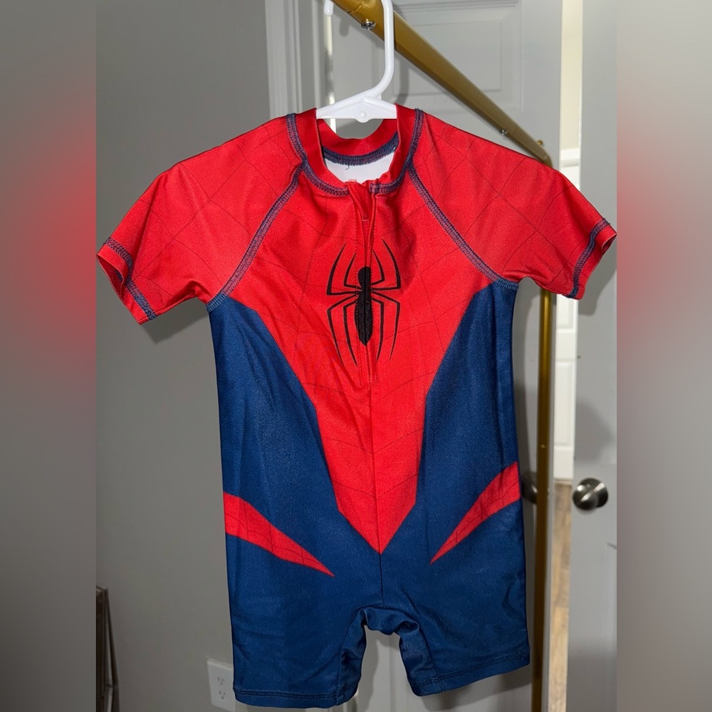 Little Boys Spider Man Rash Guard ❤️